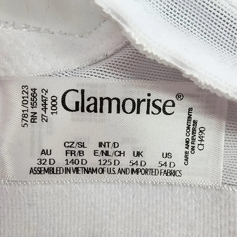 Glamorise MagicLift Original Full-Figure Wireless Support Bra 1000 Size 54D